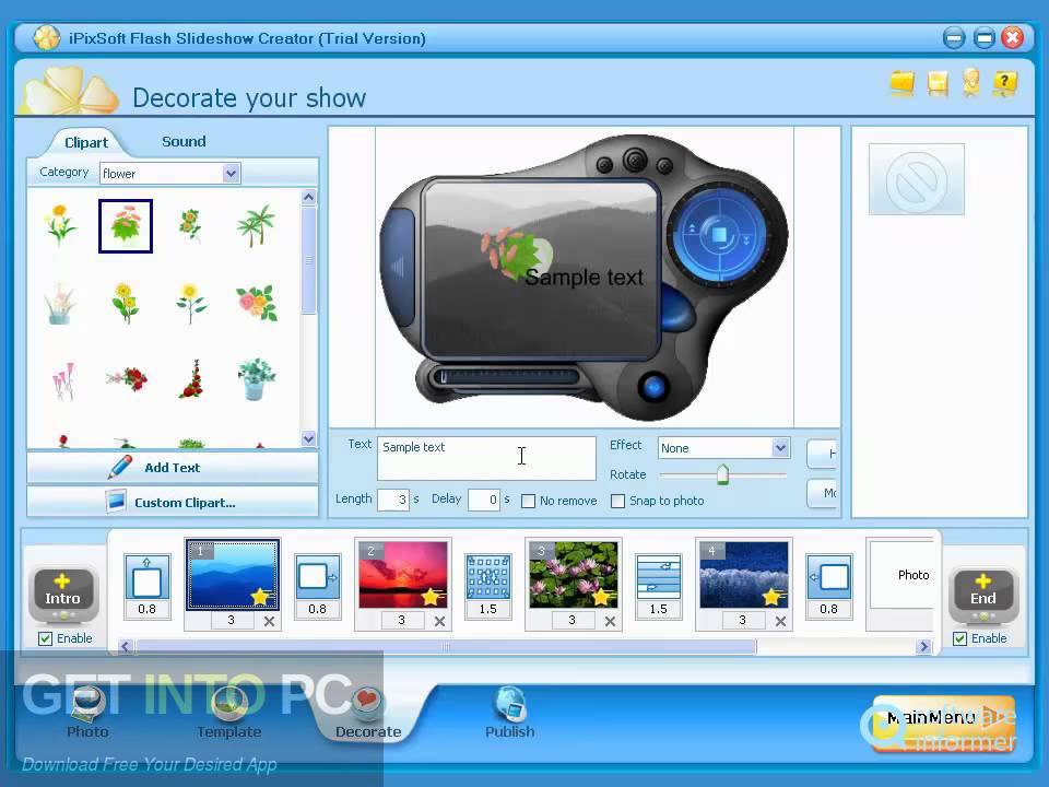 iPixSoft Flash Slideshow Creator Latest Version Download-GetintoPC.com