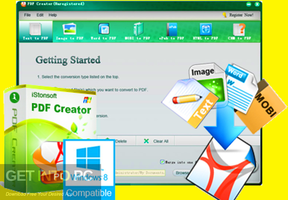 iStonsoft PDF Creator Free Download GetintoPC.com