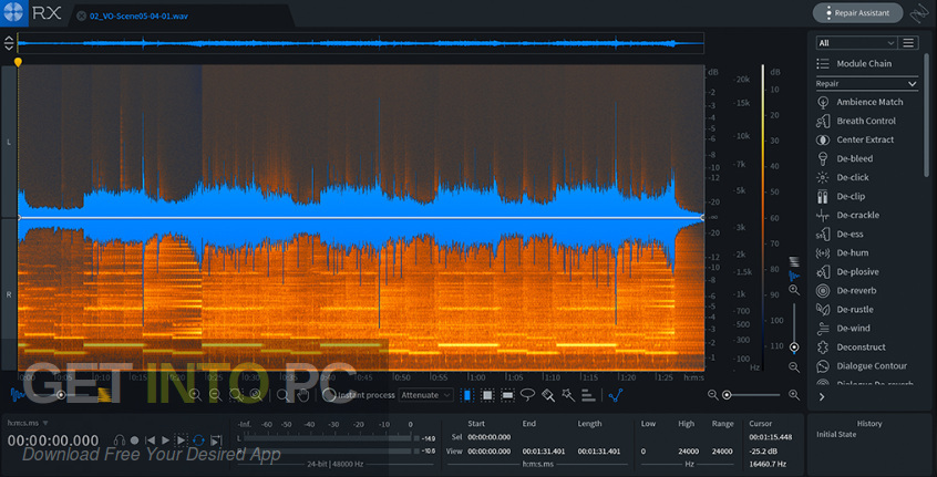 iZotope RX 7 Audio Editor Advanced VST Latest Version Download-GetintoPC.com