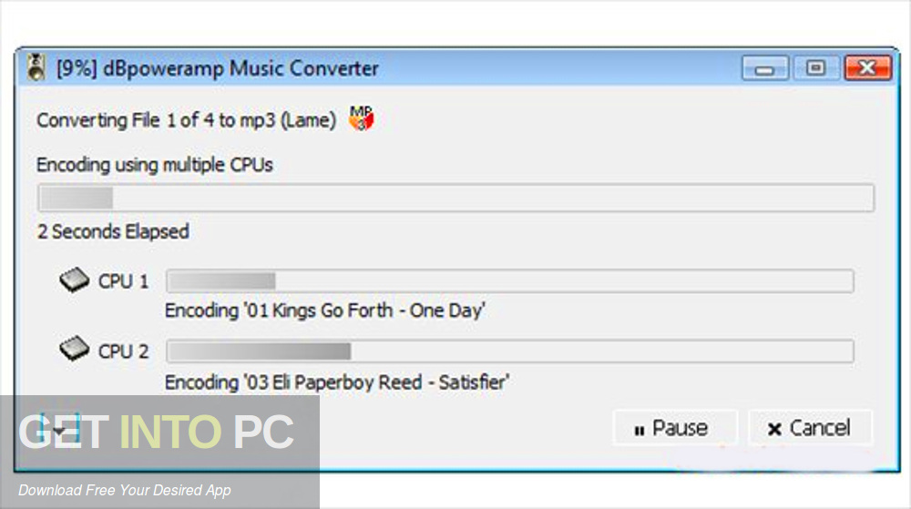 illustrate dBpowerAMP Music Converter Offline Installer Download GetintoPC.com