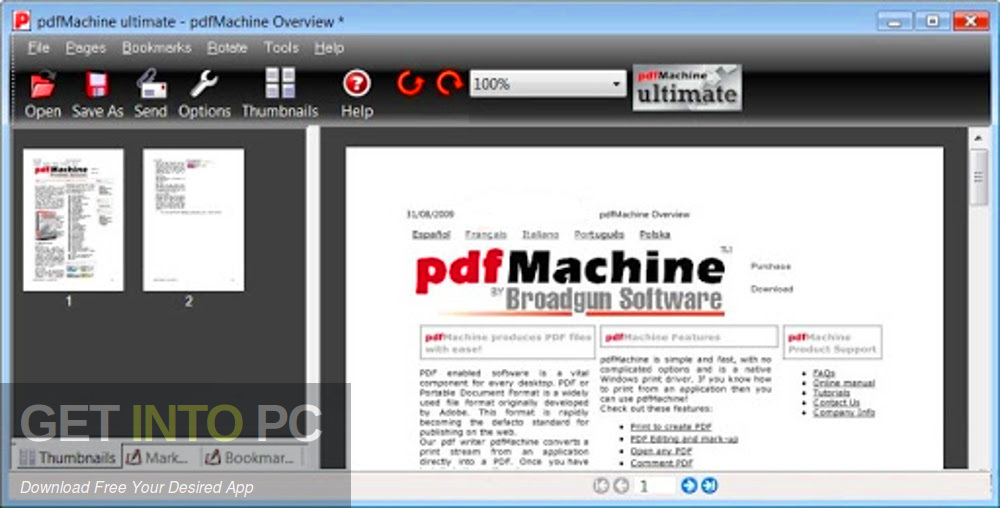 pdfMachine Ultimate Free Download 5 pdfMachine Ultimate Direct Link Download GetintoPC.com