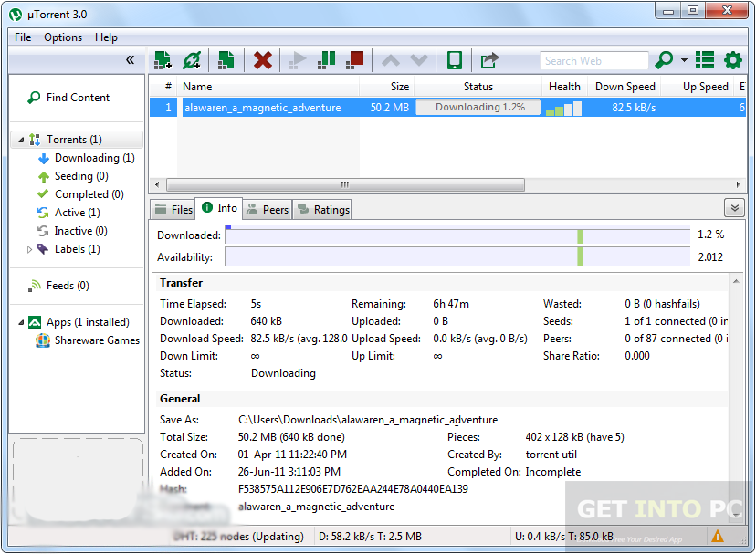 uTorrent Pro 3.4.4 Build 40911 Offline Installer Download