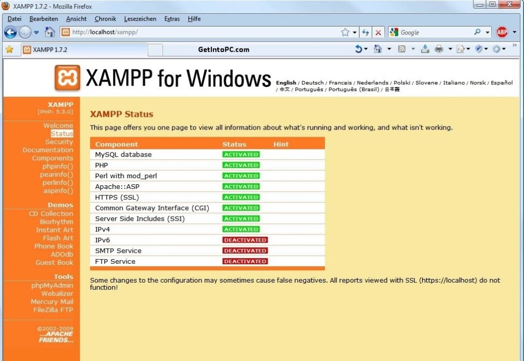 xampp download for windows