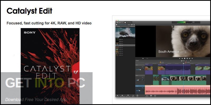 Sony Catalyst Edit Free Download
