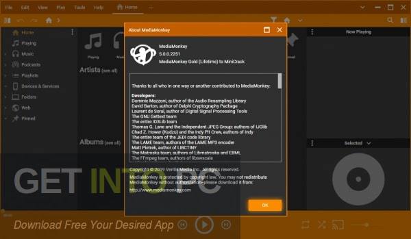 MediaMonkey Gold 2020 Offline Installer Download