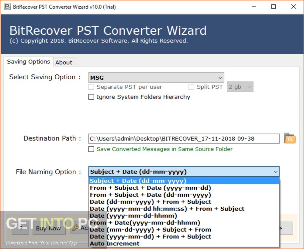 BitRecover MBOX to PDF Wizard Latest Version Download