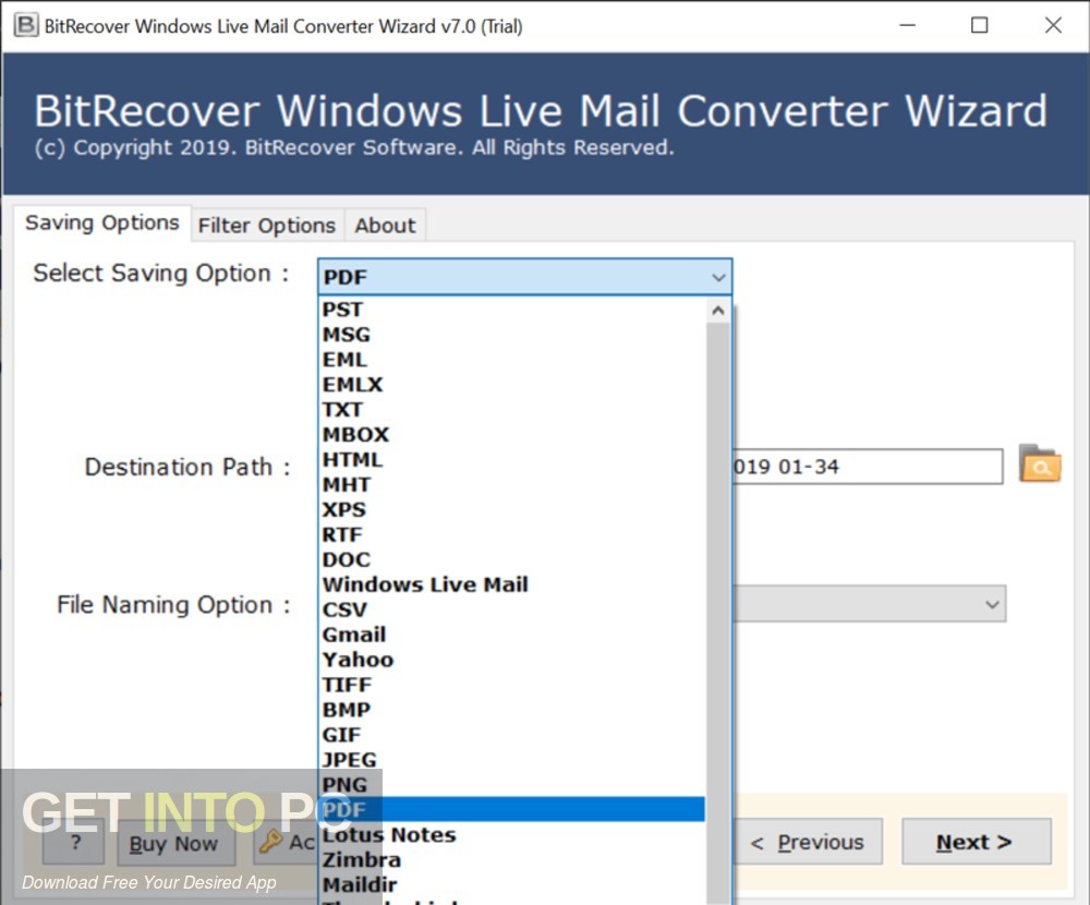 BitRecover MBOX to PDF Wizard Offline Installer Download