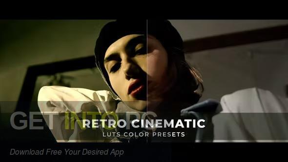 VideoHive Retro Cinematic Luts CUBE Free Download GetintoPC.com